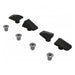 Spécialités TA X110 Intergrated Chainring Bolts & Covers, Charcoal, Pack of 4, Compatible with Shimano Ultegra 6800