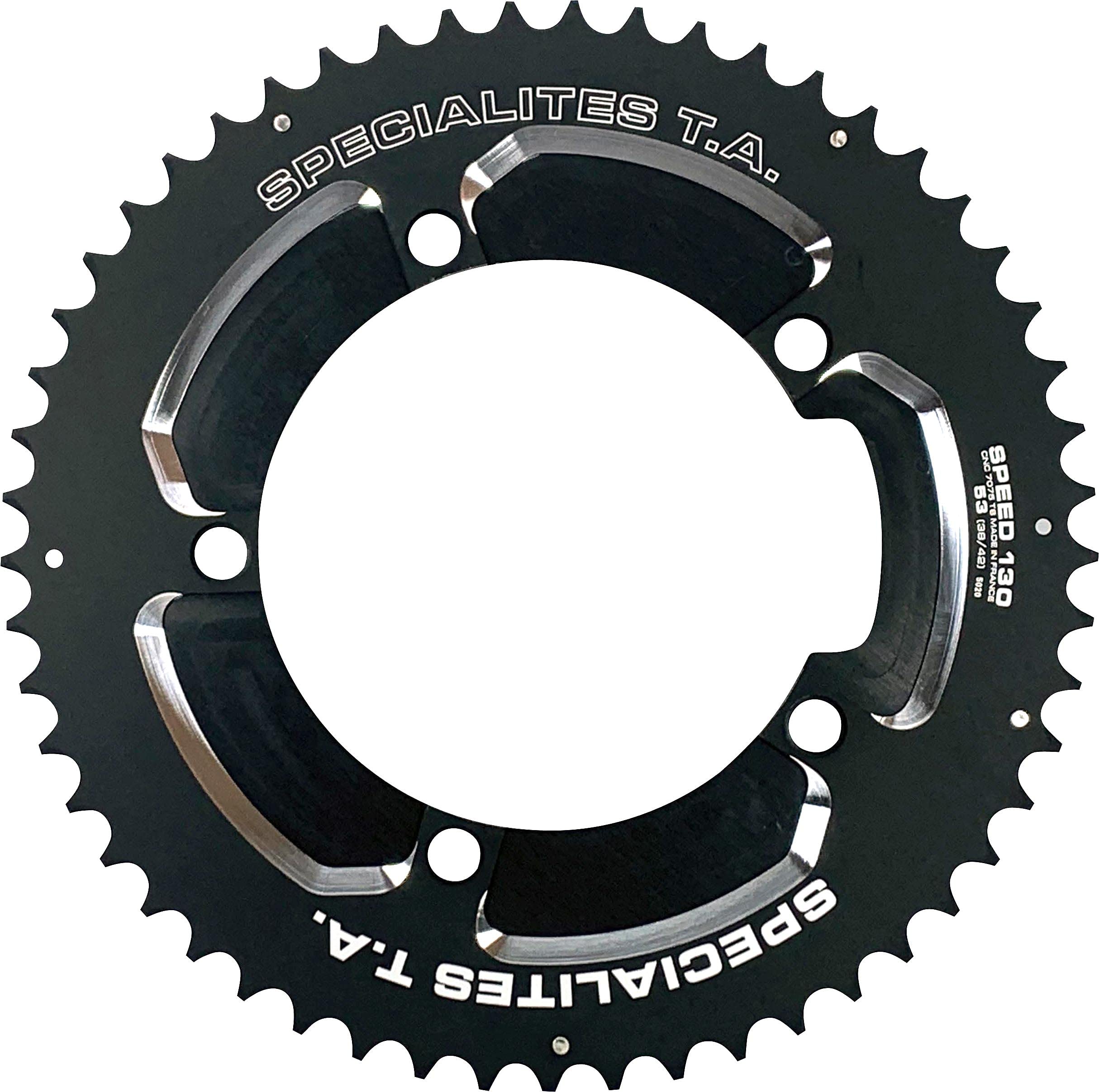 Spécialités TA Speed 2 130pcd 10/11 Speed Outer Chainring, 54t, Matt Black