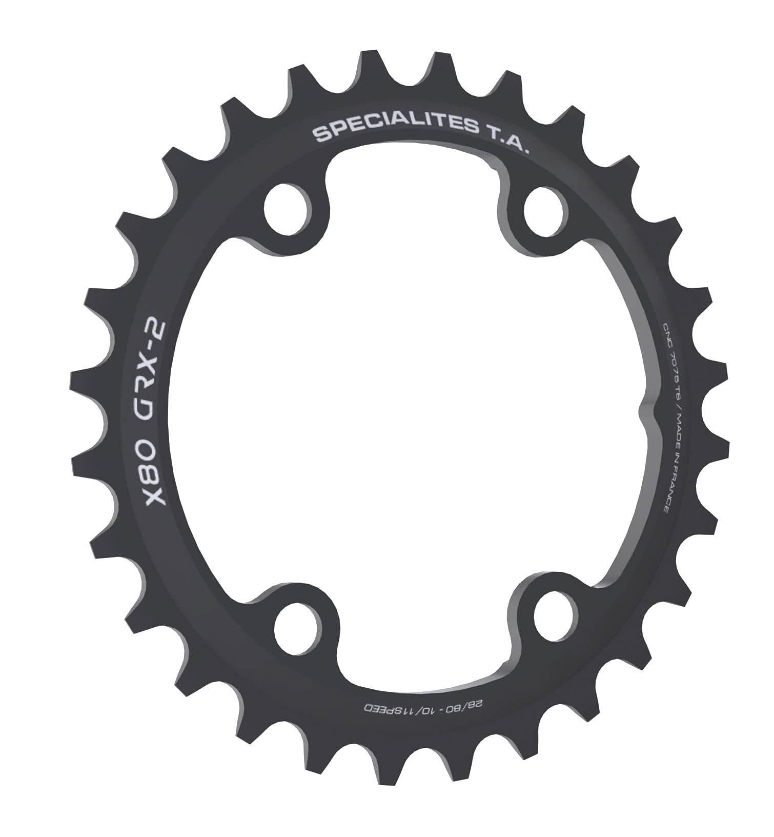 Spécialités TA X80 GRX-2 Gravel 10/11/12 Speed Chainring