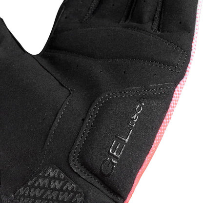 MAVIC Unisex Aksium Gradient Gloves, Coral/White