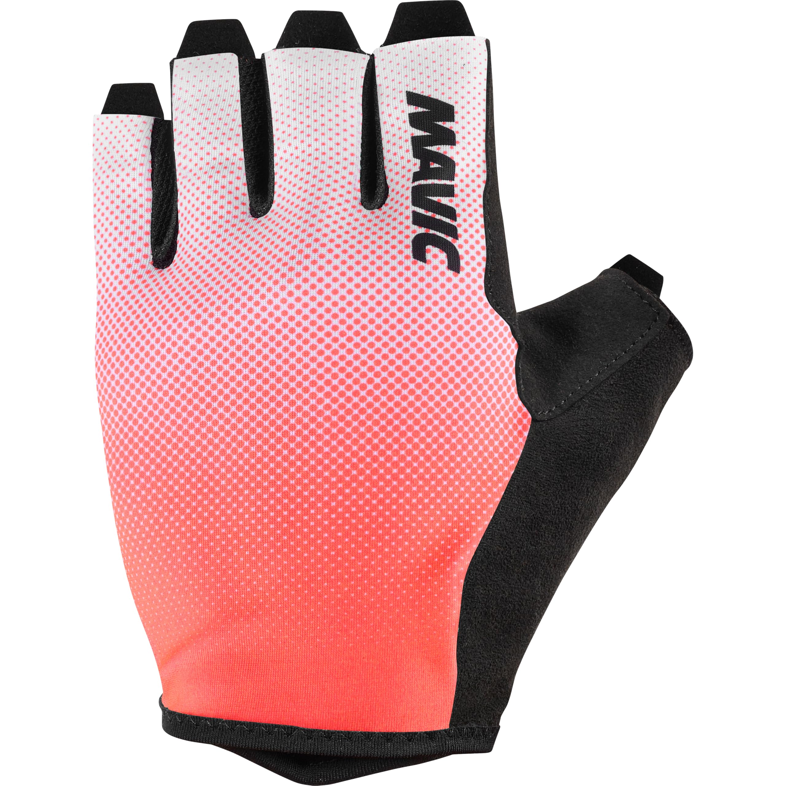 MAVIC Unisex Aksium Gradient Gloves, Coral/White