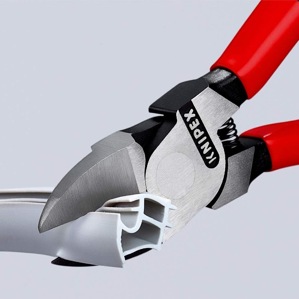 KNIPEX Seitenschneider für Kunststoff mit Kunststoff überzogen 160 mm, 72 11 160