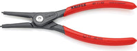 Knipex Precision Circlip Pliers for external circlips on shafts grey atramentized, with non-slip plastic coating 180 mm 49 11 A2
