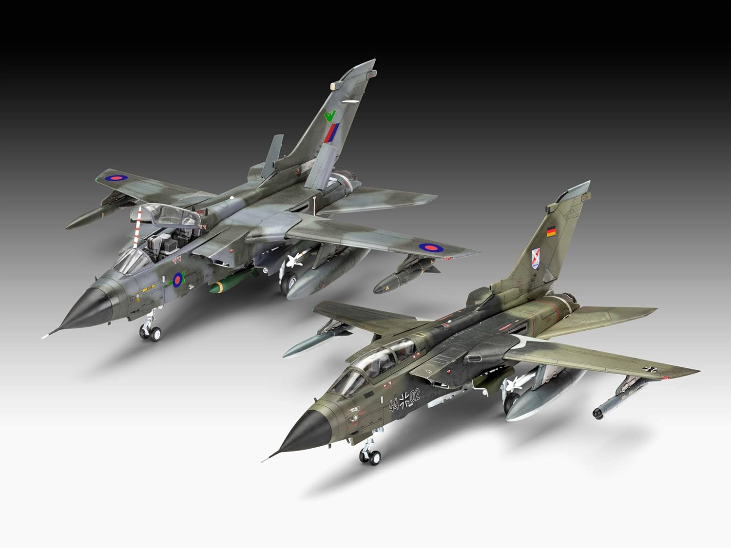 Revell 03801 Tornado 50th Anniversary Twinpack 1:72 Scale Unbuilt/Unpainted Plastic Model Kit