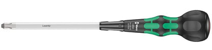 Wera 1850 PH 3 x 150 mm Black/Green Ball Grip Phillips Screwdriver 05007908001