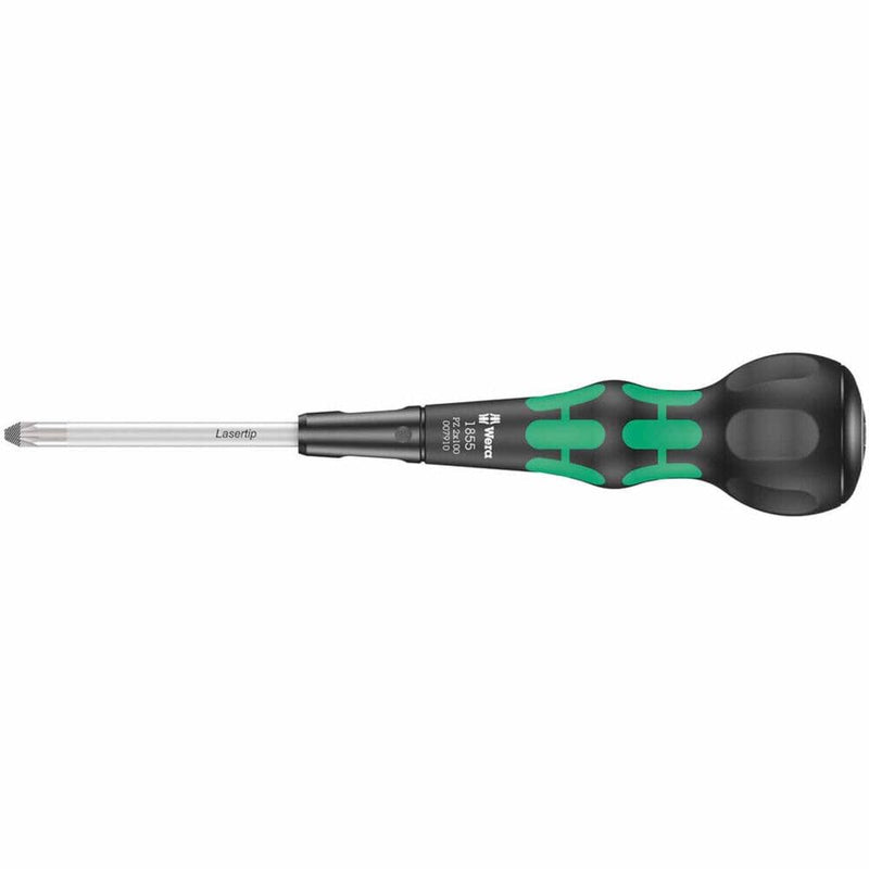 Wera Kraftform Pozidriv 007910 Screwdriver with Ball Handle PZ2 x 100 mm