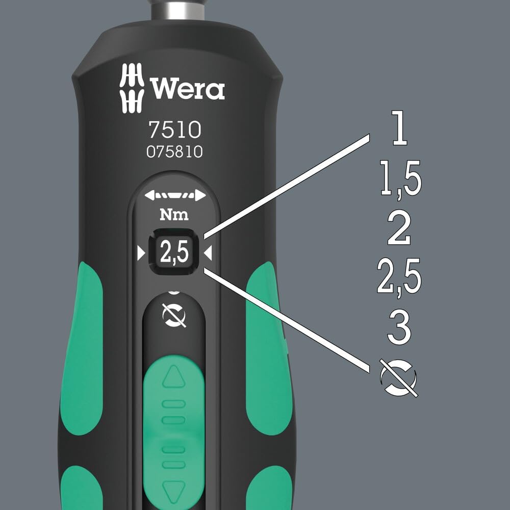 7510 Kraftform Safe-Torque Speed 1-3 Nm, Torque Wrench, 1-3 Nm - 05075810001