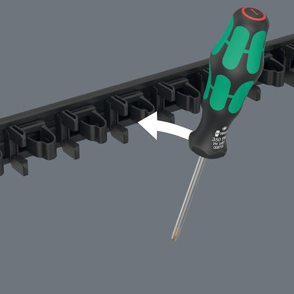 9611 Magnetic rail Kraftform screwdriver, for up to 9 Kraftform screwdrivers, empty - 05136414001