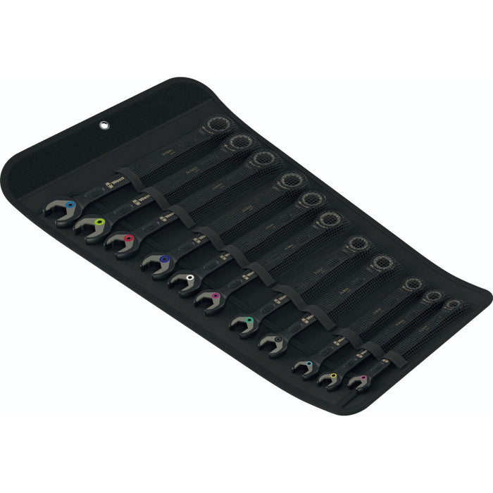 Wera Joker Black Edition 11-Piece Combination Ratchet Spanner Set