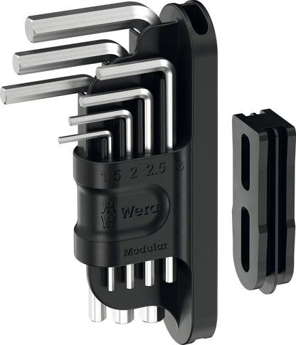 Wera Tool-Check Modular L-Wrenches Hex-Plus 1, 7-Piece