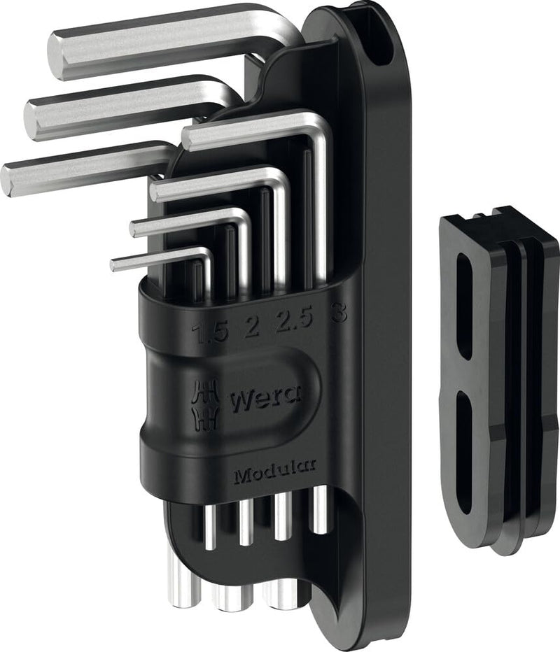 Wera Tool-Check Modular L-Wrenches Hex-Plus 1, 7-Piece