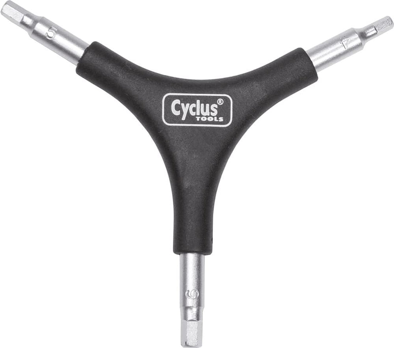 Cyclus Hexagon Y- Wrench, Black, 4/5/6mm