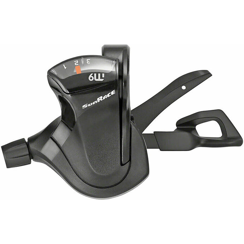 Sunrace DLM903 Left 3V Alum Handlevers, Sport, Black (Black), One Size
