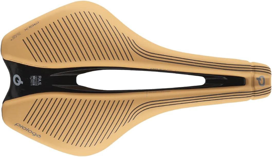 Prologo Dimension AGX PAS Slide Control Saddle, Tirox Alloy Rail, 245x143mm