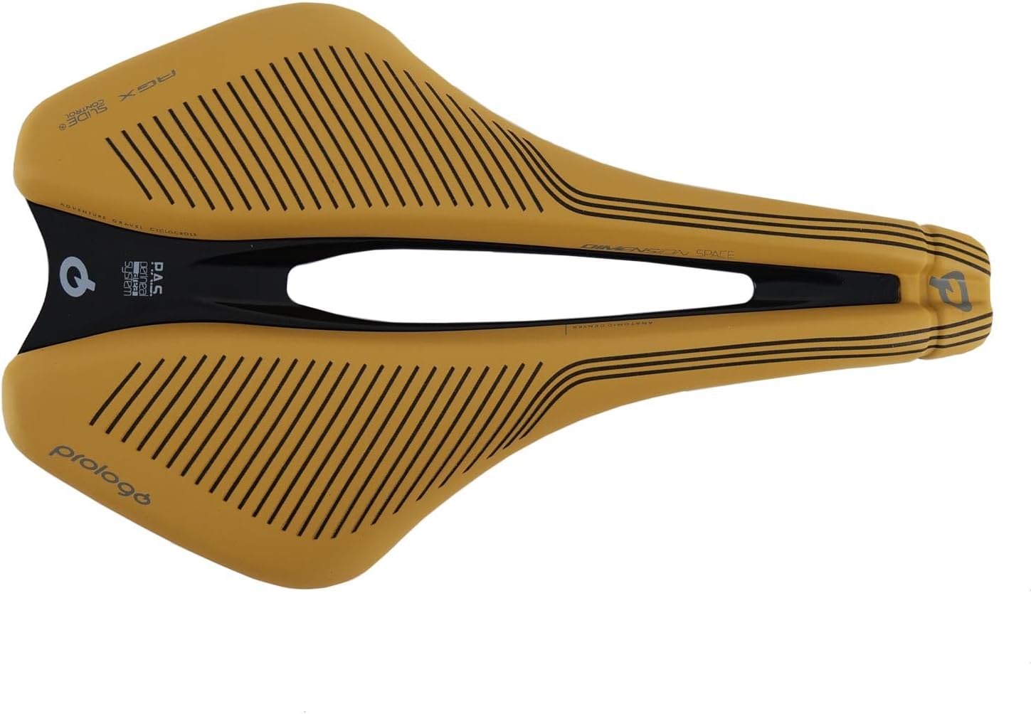 Prologo Dimension AGX PAS Space Slide Control Saddle, Tirox Alloy Rail, 245x153mm