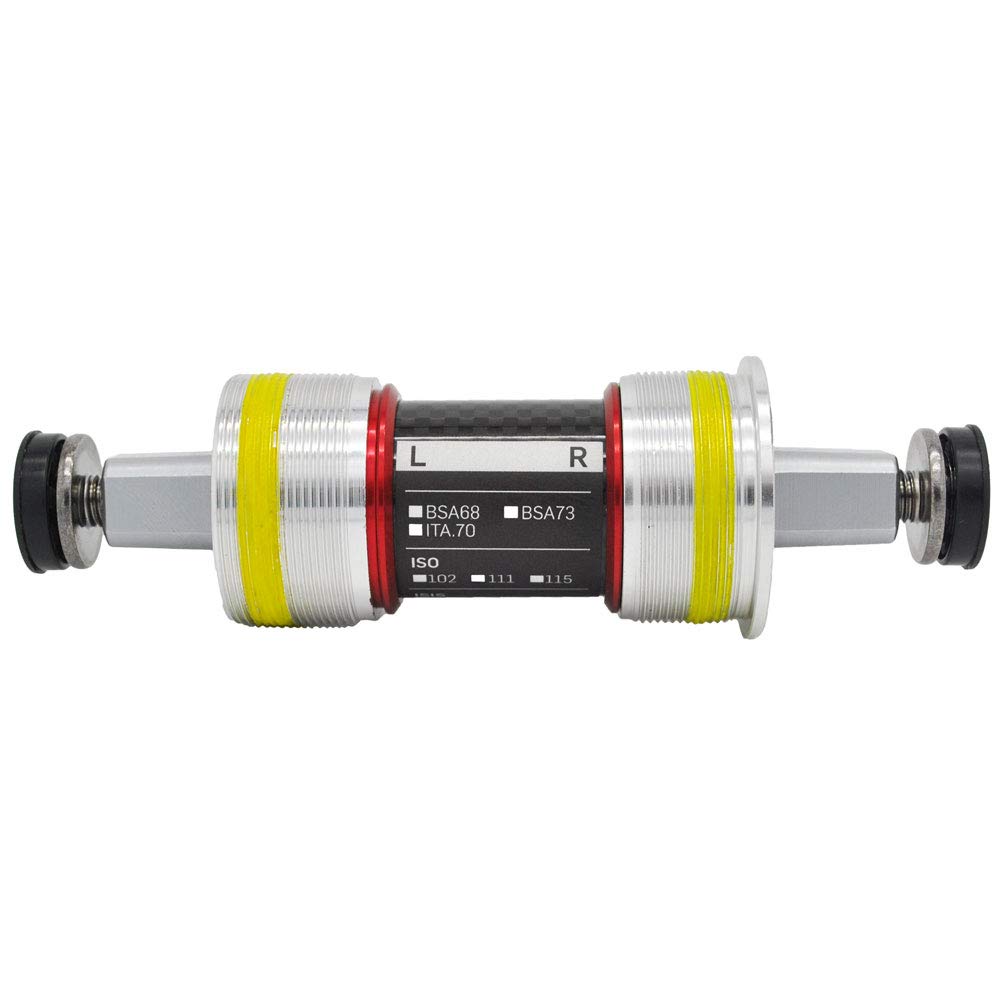 Tifosi Unisex Iso Campagnolo Fit Bottom Bracket, Black, 111mm X 70 Italian EU