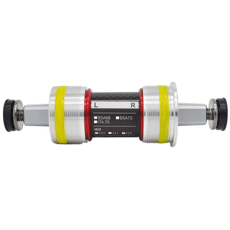 Tifosi Unisex Iso Campagnolo Fit Bottom Bracket, Black, 111mm X 70 Italian EU