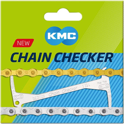 KMC Easy Chain Checker Chain Wear Indicator Tool, Universal, Silver