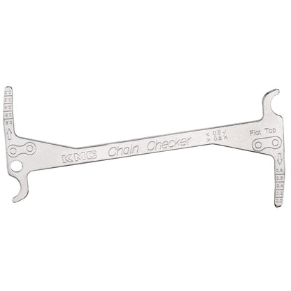 KMC Easy Chain Checker Chain Wear Indicator Tool, Universal, Silver