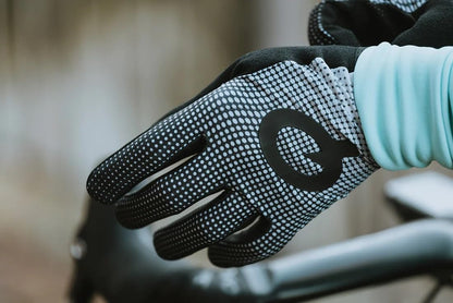 Prologo Blend Full Fingered Gloves, Black-Grey