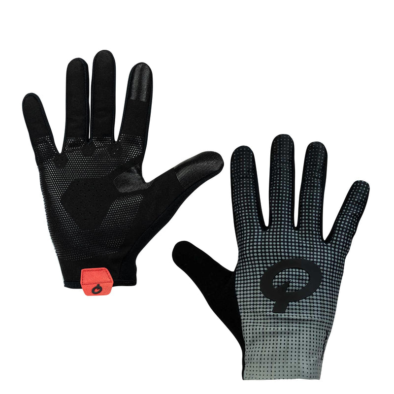Prologo Blend Full Fingered Gloves, Black-Grey