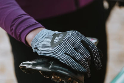 Prologo Blend Full Fingered Gloves, Black-Grey