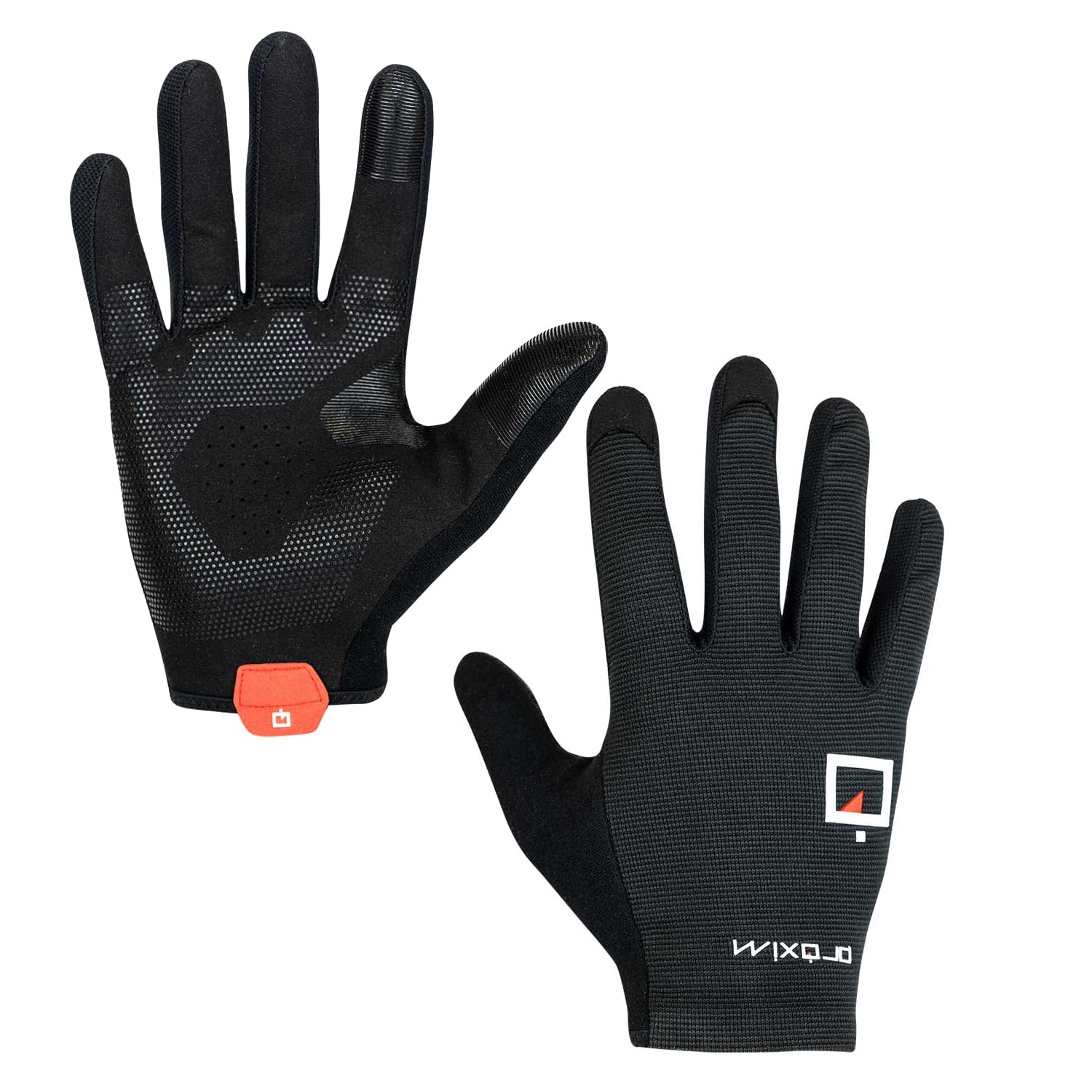 Prologo Proxim Full Fingered Gloves, Black-Grey