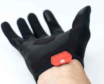 Prologo Proxim Full Fingered Gloves, Black-Grey