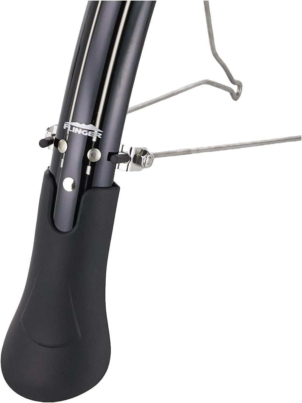 Flinger F42 Deluxe Mudguard Set, Black, 700 x 25-32c