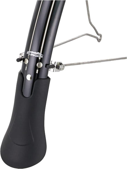 Flinger F42 Deluxe Mudguard Set, Black, 700 x 25-32c