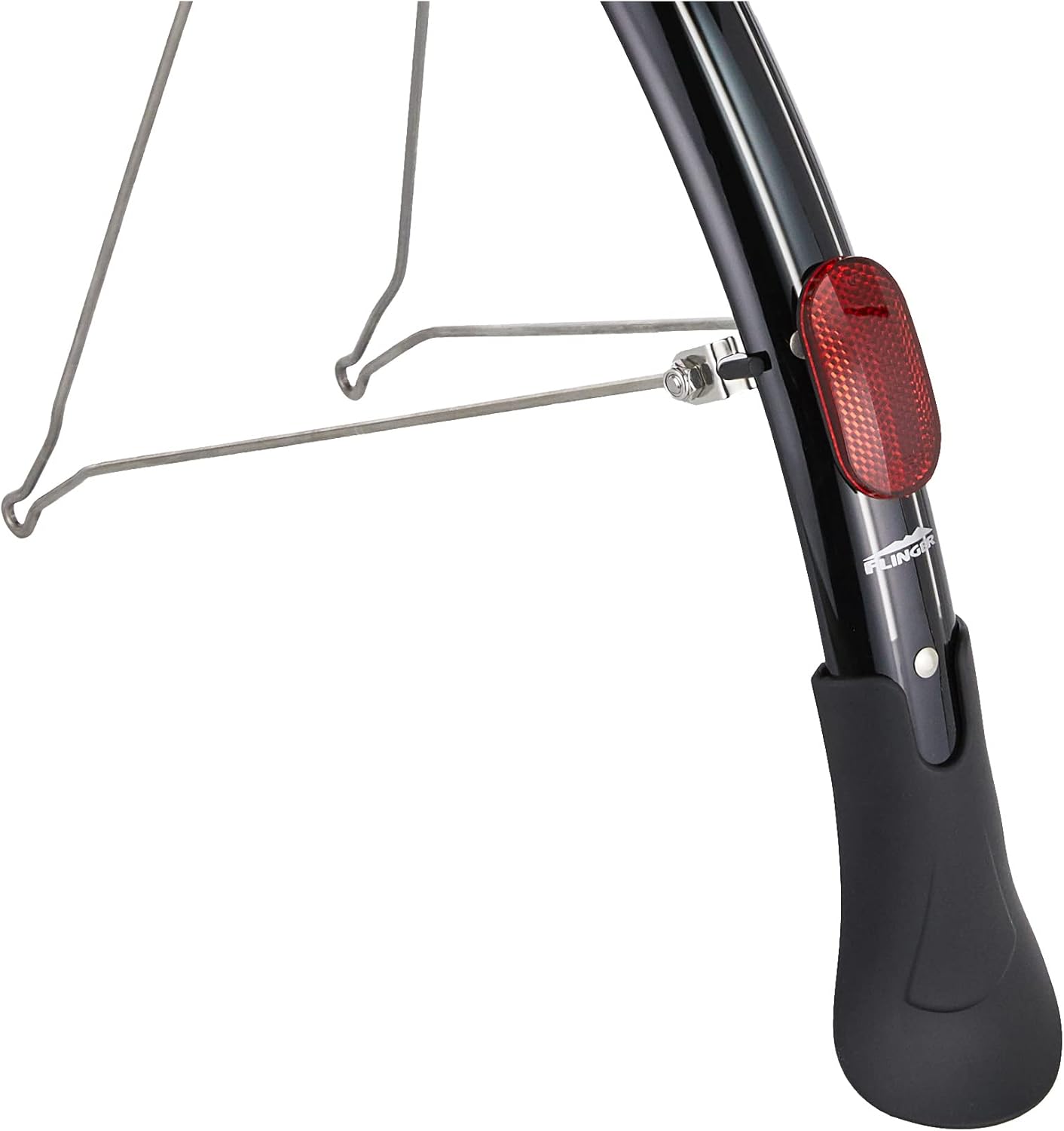 Flinger F42 Deluxe Mudguard Set, Black, 700 x 25-32c