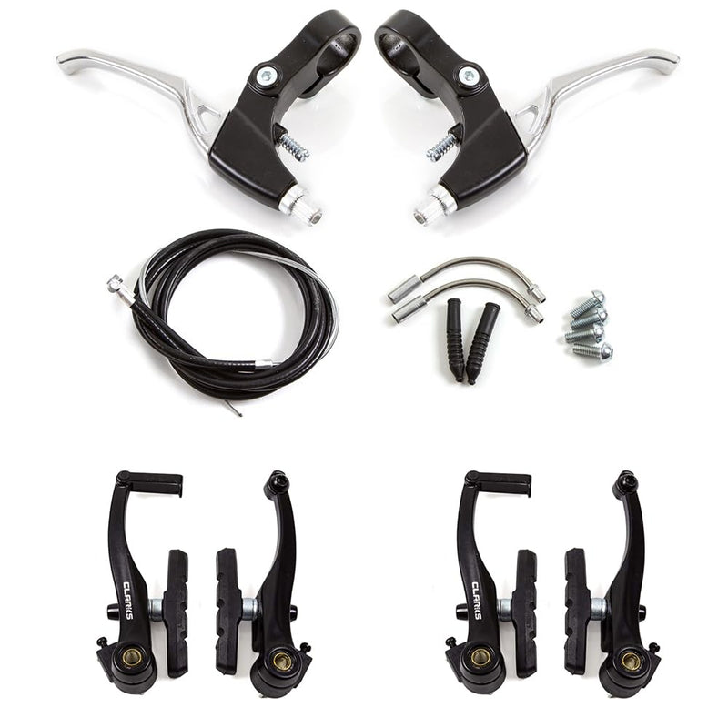 Clarks Cycle Systems CLK-115-27 V-Brake Set Including Alloy Levers