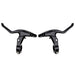 Clarks Cycle Systems CLK-24 Three Finger Alloy V-Brake Levers, Black, Pair