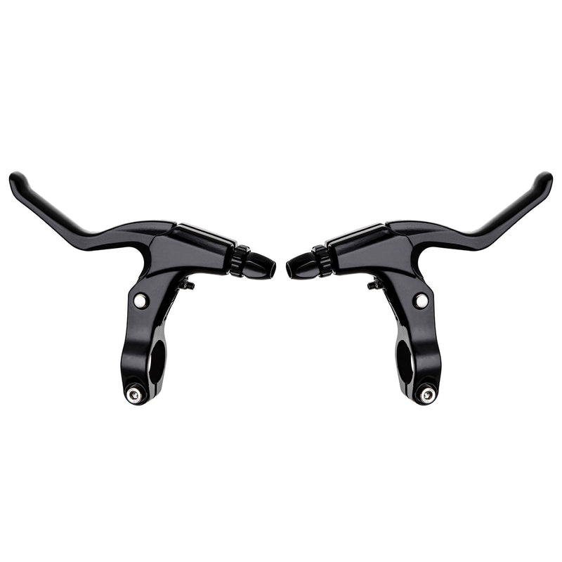 Clarks Cycle Systems CLK-24 Three Finger Alloy V-Brake Levers, Black, Pair