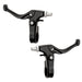 Clarks Cycle Systems CLK-624A 2.5 Finger Alloy V-Brake Levers, Black, Pair