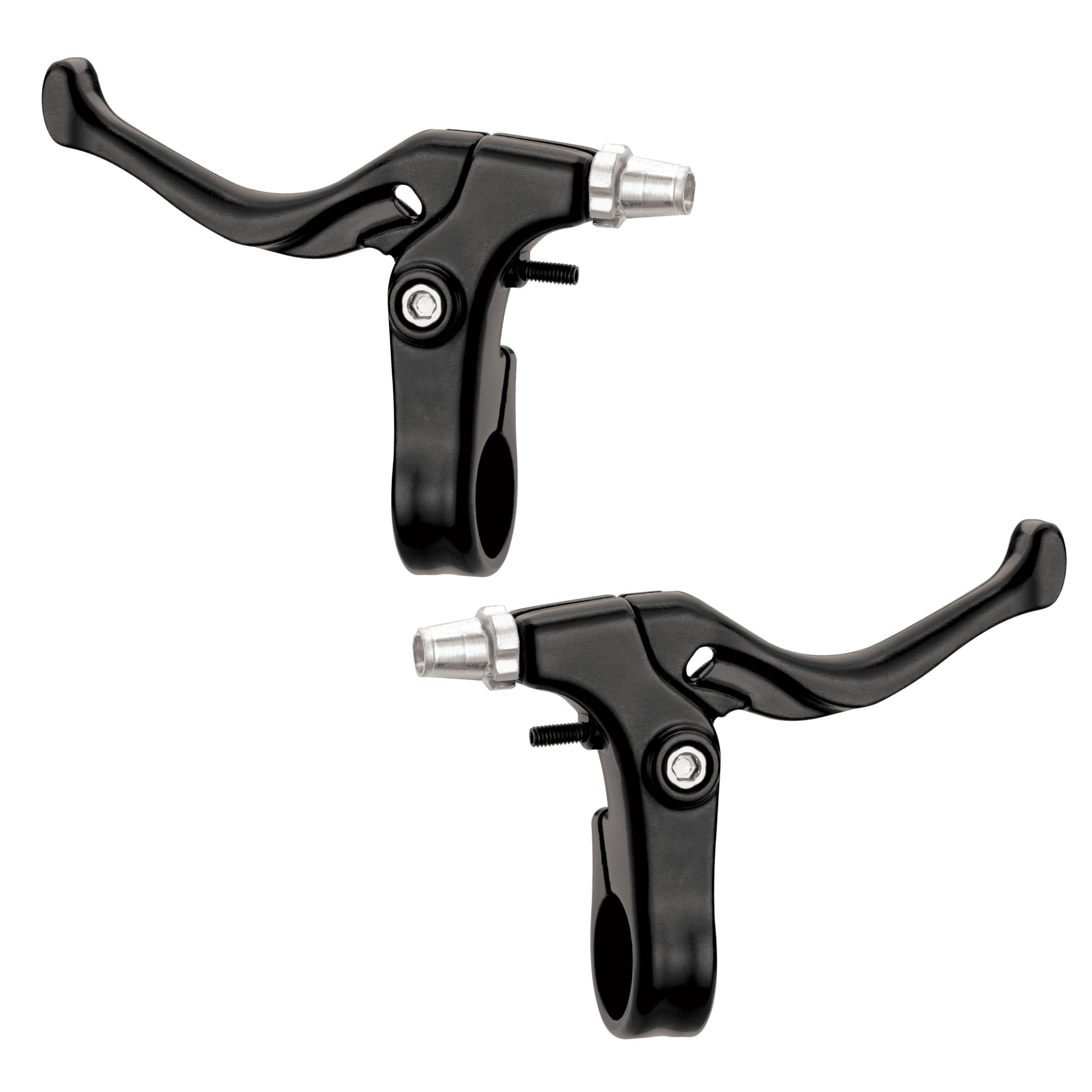 Clarks Cycle Systems CLK-624A 2.5 Finger Alloy V-Brake Levers, Black, Pair