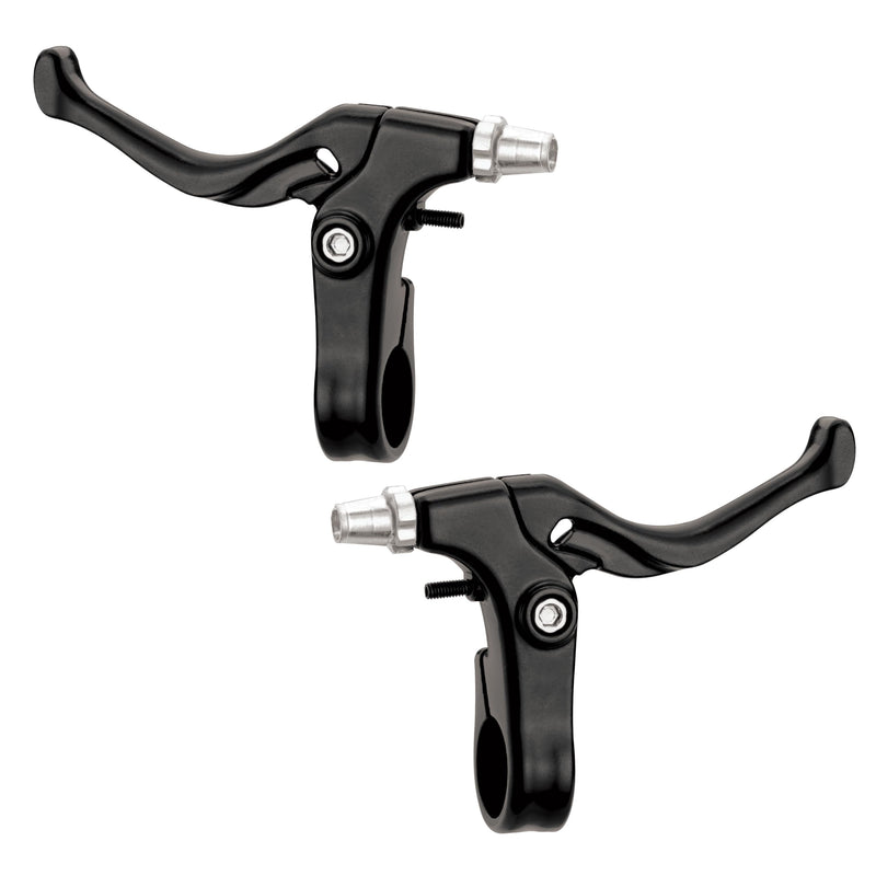 Clarks Cycle Systems CLK-624A 2.5 Finger Alloy V-Brake Levers, Black, Pair