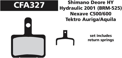 EBC Shimano Deore Hydraulic 525 Disc Brake Pad