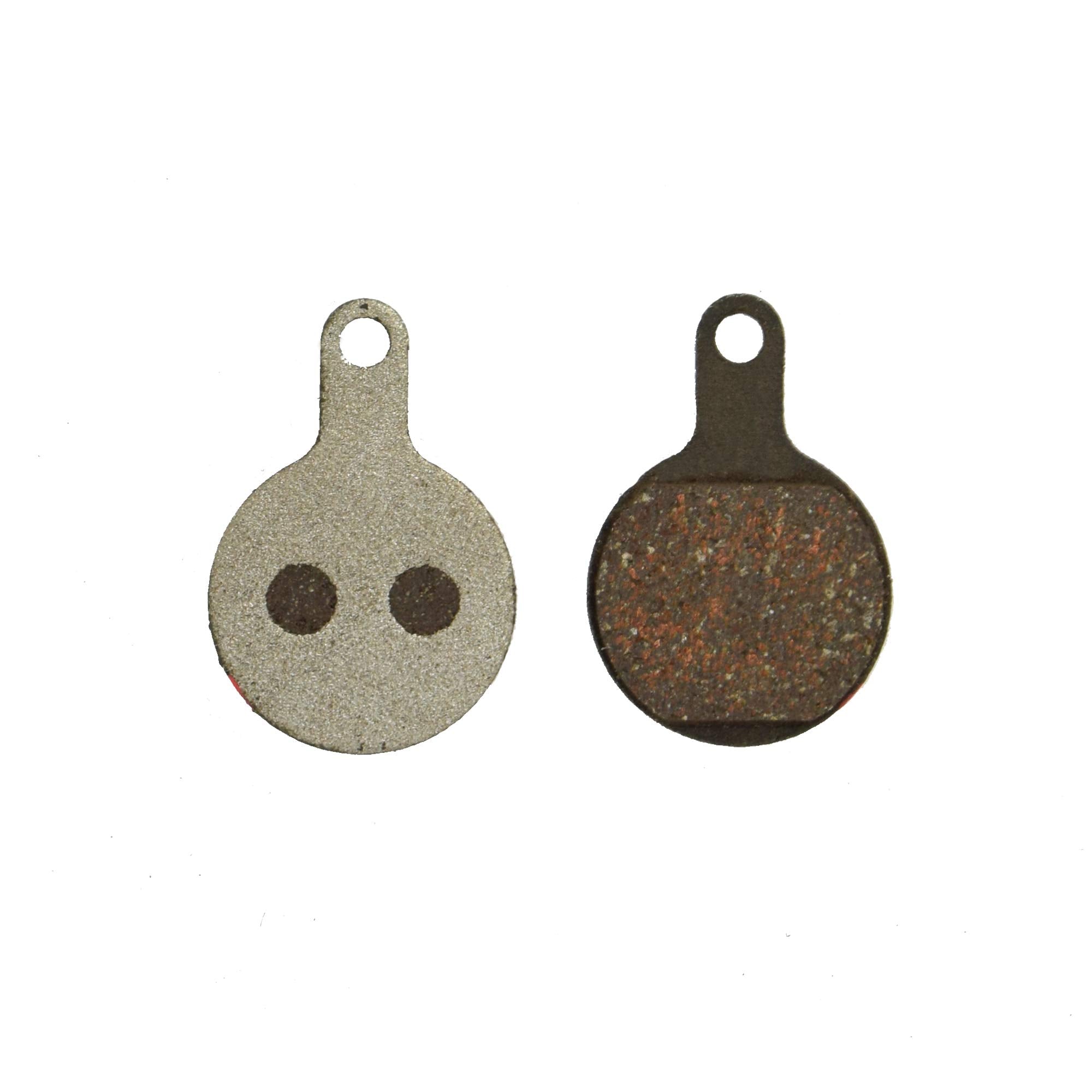 EBC Brakes CFA615 Disc Brake Pads, Compatible with Tektro Lyra/IOX.11, Red – Organic (Soft