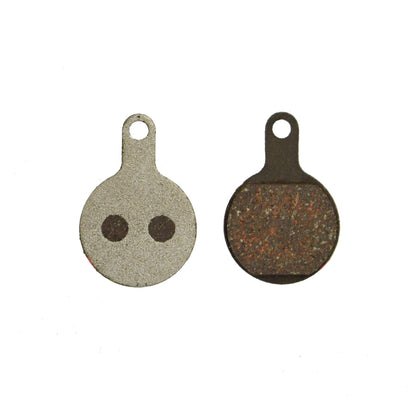 EBC Brakes CFA615 Disc Brake Pads, Compatible with Tektro Lyra/IOX.11, Red – Organic (Soft