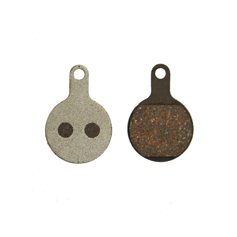 EBC Brakes CFA615 Disc Brake Pads, Compatible with Tektro Lyra/IOX.11, Red – Organic (Soft