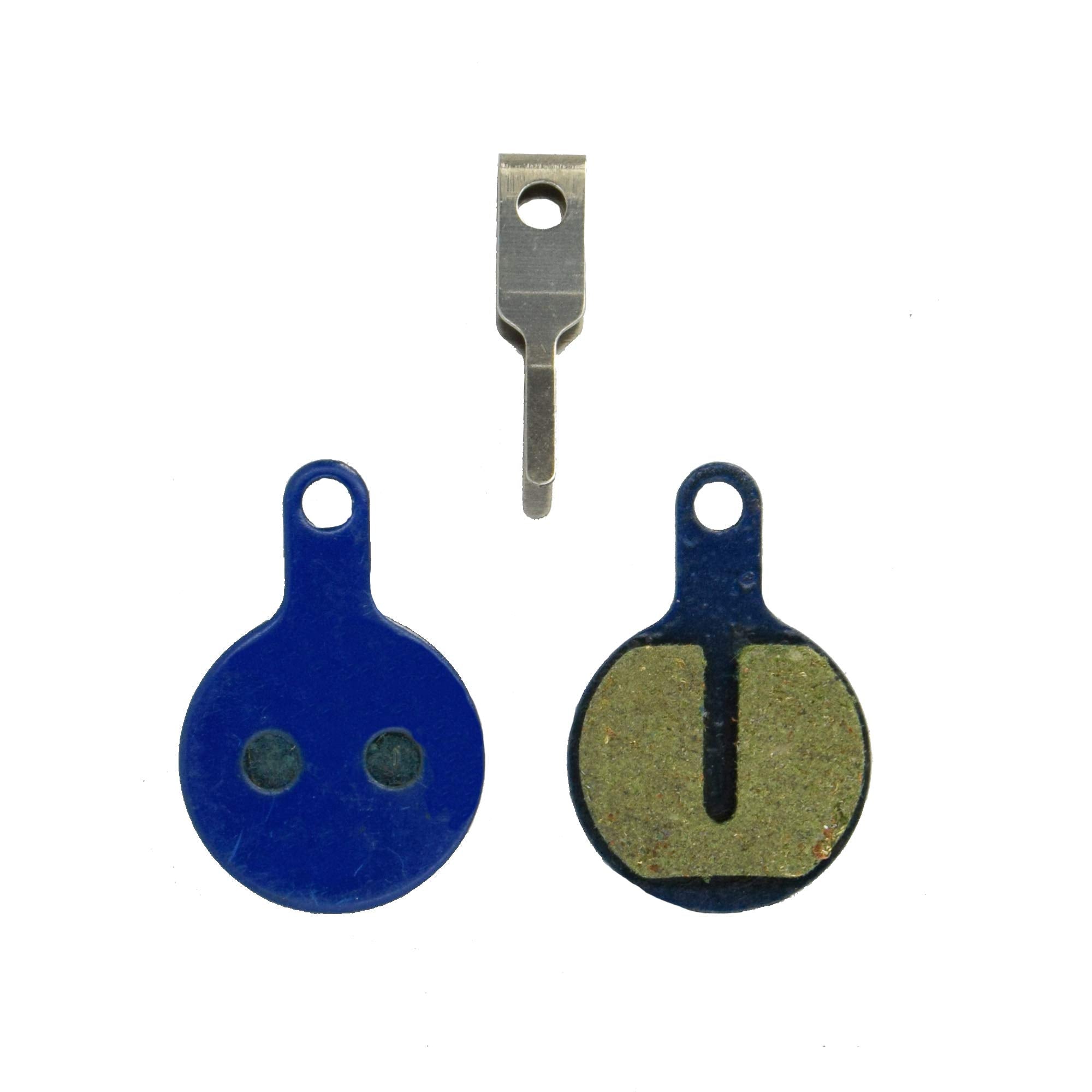 EBC Brakes CFA648 Disc Brake Pads, Compatible with Tektro Lyra Mechanical (MD-C500), Green – Organic (Standard