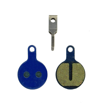 EBC Brakes CFA648 Disc Brake Pads, Compatible with Tektro Lyra Mechanical (MD-C500), Green – Organic (Standard
