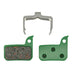 SRAM Red – Organic (Soft)/Force/Rival Disc Brake Pads, Green – Organic (Standard)