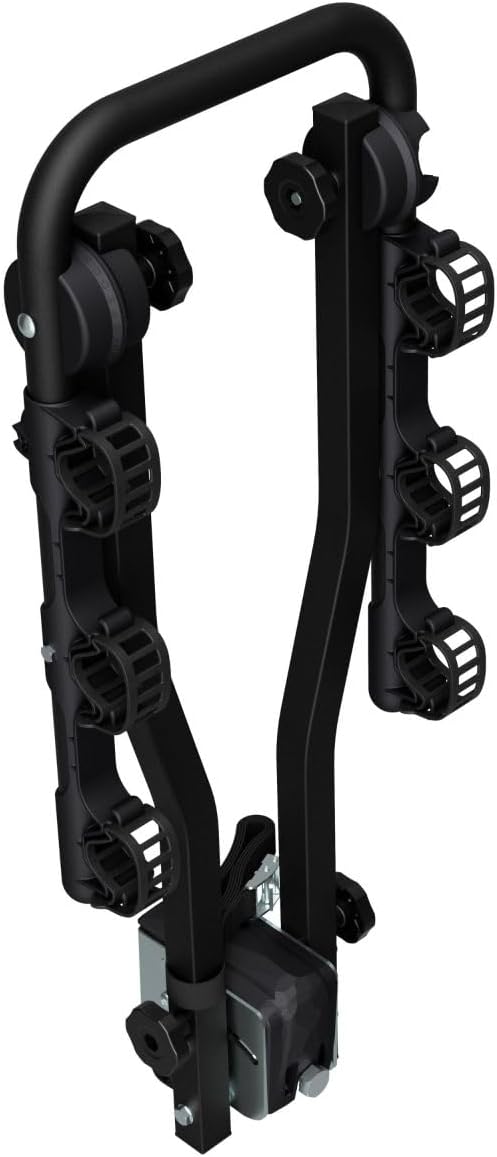 Peruzzo Arezzo Tow Ball Cycle Carrier, Black, 3 Bikes