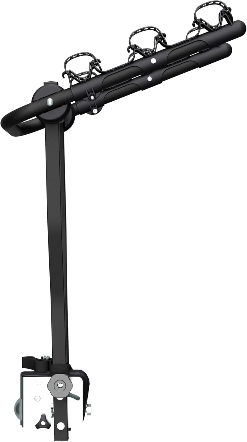 Peruzzo Arezzo Tow Ball Cycle Carrier, Black, 3 Bikes