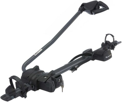 Peruzzo - Porte-vélo de Toit Pure Instinct - Manette d'ouverture à Distance - Bras Rotatif 360° - Rail alu, Bras Acier Anti-Rayures - Supporte vélos 12' à 29', Max 20kg - Compatible Freins à Disque