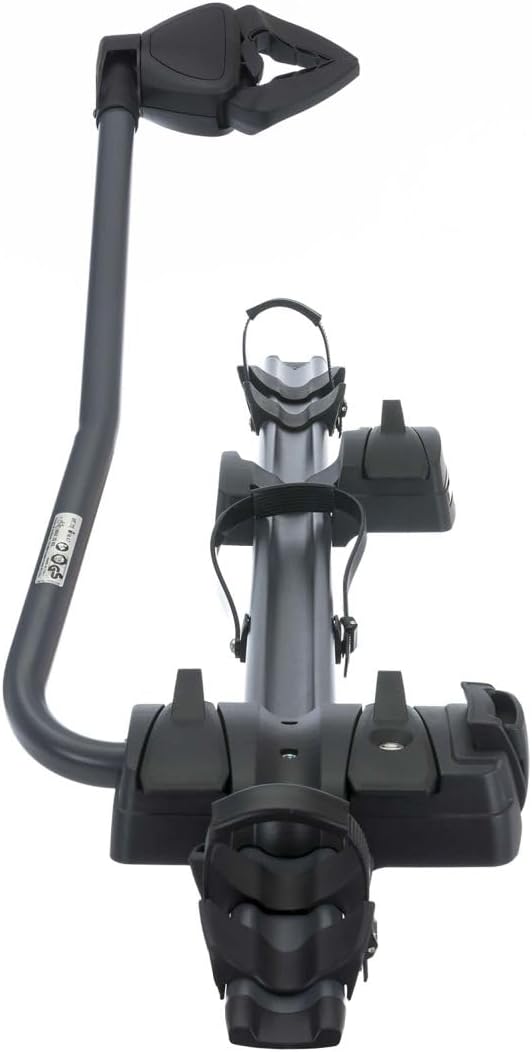 Peruzzo - Porte-vélo de Toit Pure Instinct - Manette d'ouverture à Distance - Bras Rotatif 360° - Rail alu, Bras Acier Anti-Rayures - Supporte vélos 12' à 29', Max 20kg - Compatible Freins à Disque