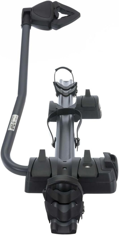 Peruzzo - Porte-vélo de Toit Pure Instinct - Manette d'ouverture à Distance - Bras Rotatif 360° - Rail alu, Bras Acier Anti-Rayures - Supporte vélos 12' à 29', Max 20kg - Compatible Freins à Disque