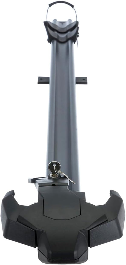 PERUZZO PURE INSTINCT ROOF FORK CAR ROOF CYCLE RACK, Black